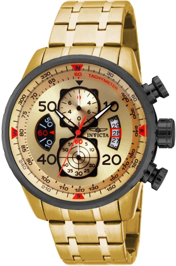 Reloj Invicta Aviator para hombre cuarzo (17205) - 48.0 mm - 1