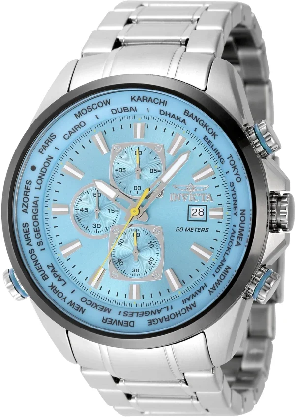 Reloj Invicta Aviator para hombre cuarzo (49079) - 50.0 mm - 1