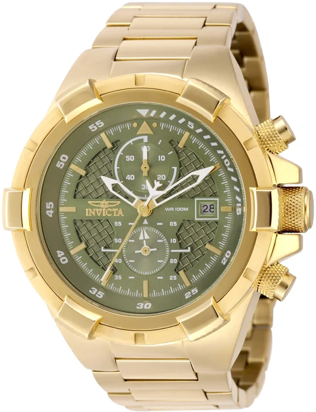 Reloj Invicta Aviator para hombre cuarzo (49255) - 505.0 mm - 1