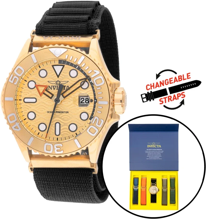 Reloj Invicta ocean para hombre cuarzo (49799) - 44.0 mm - 1